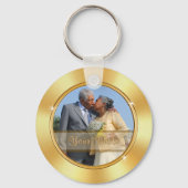 Gastgeschenke zum 50. Hochzeitstag, günstig Schlüsselanhänger (Rückseite)