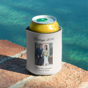 Gastgeschenke zur 10. Hochzeitstag-Feier mit indiv Dosenkühler
