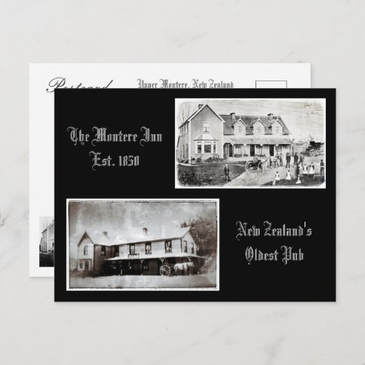 Gasthaus Postkarte (Vorne/Hinten)