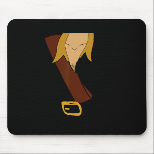 Gaston Halloween Kostümspass Mousepad