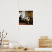 Gaston La Touche Die ersten Geborenen Poster (Küche)