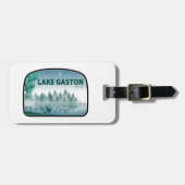 Gaston North Carolina Virginia Deer Gepäckanhänger (Vorderseite horizontal)