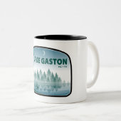 Gaston North Carolina Virginia Deer Zweifarbige Tasse (VorderseiteRechts)