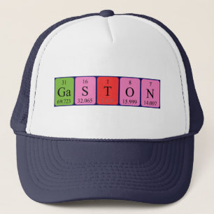 Gaston Periodenname Truckerkappe