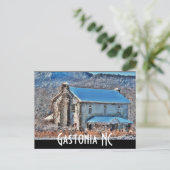 Gastonia NC Postkarte (Stehend Vorderseite)