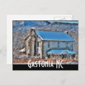 Gastonia NC Postkarte (Vorne/Hinten)