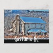 Gastonia NC Postkarte (Vorderseite)