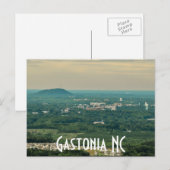 Gastonia NC Postkarte (Vorne/Hinten)