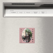 Gastown, Vancouver BC, Kanada Souvenir Magnet (In Situ (Geschirrspüler))