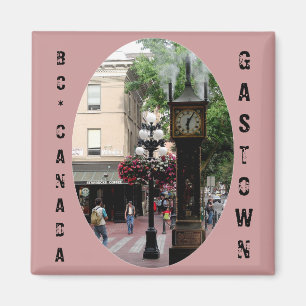 Gastown, Vancouver BC, Kanada Souvenir Magnet