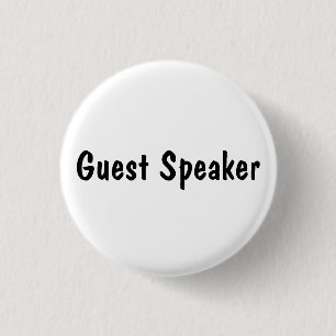 Gastredner Button
