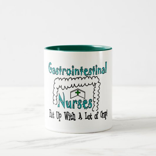 Gastro-intestinale Krankenschwestern geduldete Zweifarbige Tasse (Mittel)