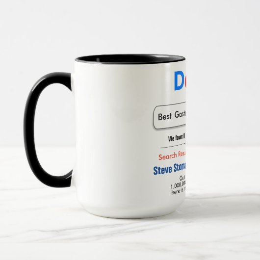 Gastroenterologe Funny Gift Tasse (Links)