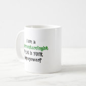 Gastroenterologe Kaffeetasse (Vorderseite Links)