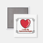 Gastroenterologe Magnet (Vorderseite/Rückseite)