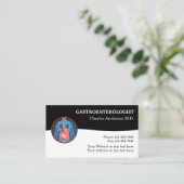 Gastroenterologe Medical Business Cards Visitenkarte (Stehend Vorderseite)