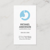 Gastroenterologe modern und minimal visitenkarte (Vorderseite)