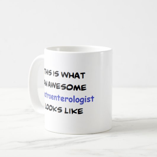 Gastroenterologe, phantastisch kaffeetasse (Vorderseite Links)