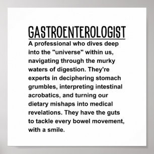 Gastroenterologe Poster