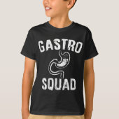 Gastroenterologie Gastro Squad - Endoskopie T-Shirt (Vorderseite)
