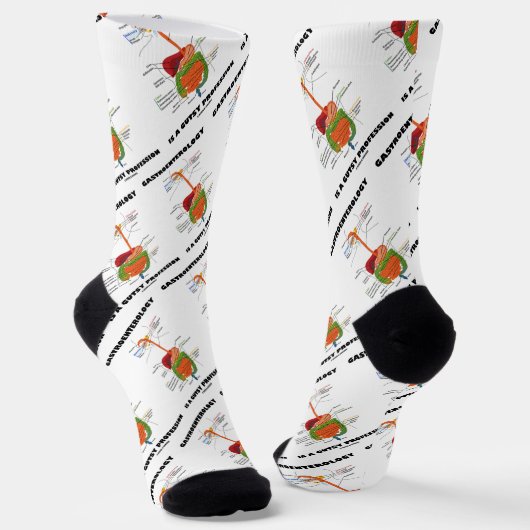 Gastroenterologie ist ein Gutsberuf Socken (Gewinkelt)