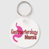Gastroenterologie NURSE Einzigartiger Magenstich Schlüsselanhänger (Vorderseite)
