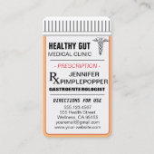 GASTROENTEROLOGISTISCHE Erinnerung Visitenkarte (Vorderseite)
