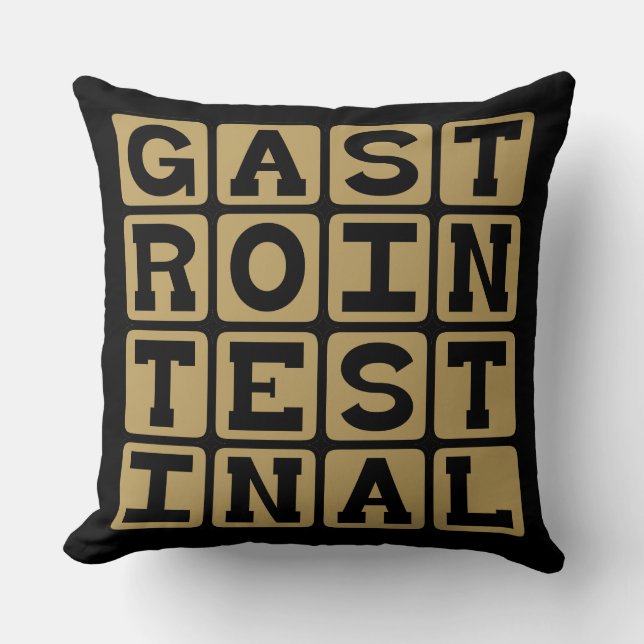 Gastrointestinaltrakt, GI Tract Kissen (Vorderseite)