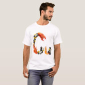 Gastronomic Alphabet: C is for Crustacean T-Shirt (Vorne ganz)