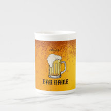 Gastronomie im Retro-Design für Bier-Logo-Shops