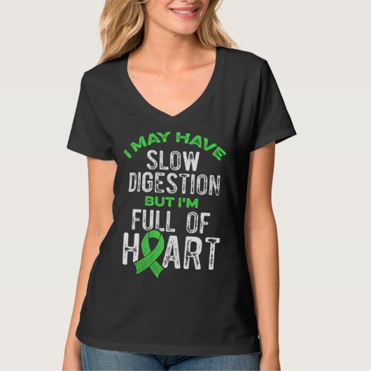 Gastroparesis Awareness Warrior Survivor T-Shirt (Vorderseite)