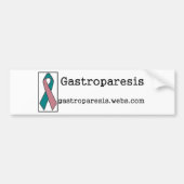 Gastroparesis Bewusstsein Autoaufkleber (Vorne)