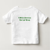 Gastroparesis Bewusstsein Kleinkind T-shirt (Rückseite)