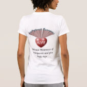 Gastroparesis Bewusstsein T-Shirt (Rückseite)