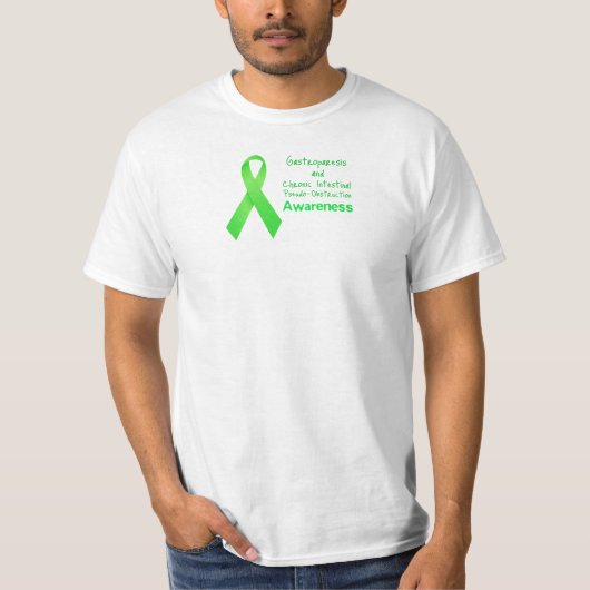 Gastroparesis/CIP Bewusstsein T-Shirt (Vorderseite)