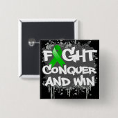 Gastroparesis Fight Equer und Win Button (Vorne & Hinten)