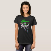 Gastroparesis Green Squad Warrior T-Shirt (Vorne ganz)