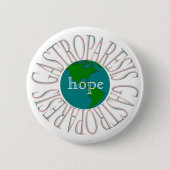 Gastroparesis Hoffnung Button (Vorderseite)