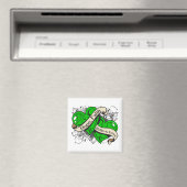 Gastroparesis Hope Faith Duale Hearts Magnet (In Situ (Geschirrspüler))