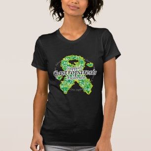 Gastroparesis Schmetterlings-Band T-Shirt