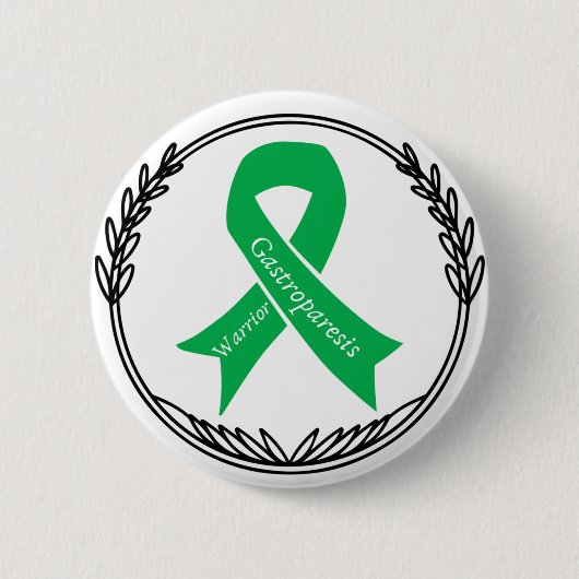 Gastroparesis Warrior  Button (Vorderseite)