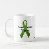 Gastroschisis Bewusstseins-Tasse Kaffeetasse (Links)