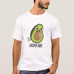 Gasvocado Funny Farting Avocado Pun T-Shirt