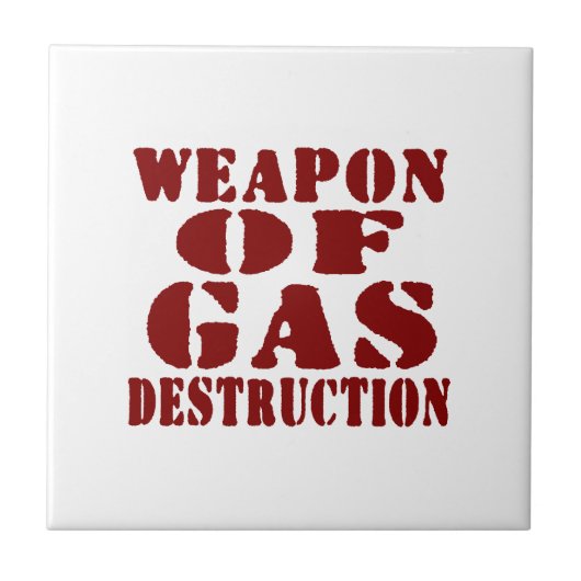Gaszerstörungswaffen Fliese (Vorderseite)