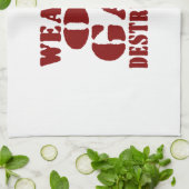 Gaszerstörungswaffen Handtuch (Gefaltet)