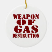 Gaszerstörungswaffen Keramik Ornament (Vorne)