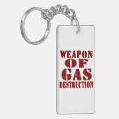 Gaszerstörungswaffen Schlüsselanhänger (Vorderseite links)