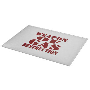 Gaszerstörungswaffen Schneidebrett