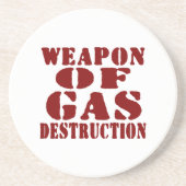 Gaszerstörungswaffen Untersetzer (Vorne)
