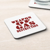 Gaszerstörungswaffen Untersetzer (Linke Seite)